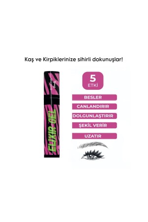 Elixir Gel Kaş Kirpik Güçlendirici Ve Şekil Verici - The Derm Lab