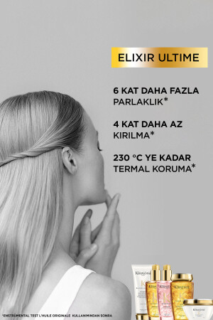 Elixir Ultime L'huile Originale Parlaklık Veren Saç Bakım Yağı 100ml 3474636613908 - 7