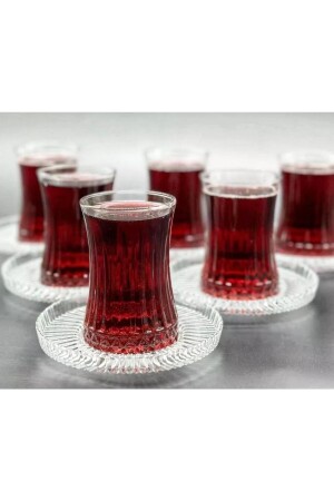 Elysia Çay Bardağı Ve Ithal Çay Tabağı 12 Parça Fma141642 Fma07282 HVB7845 - 1