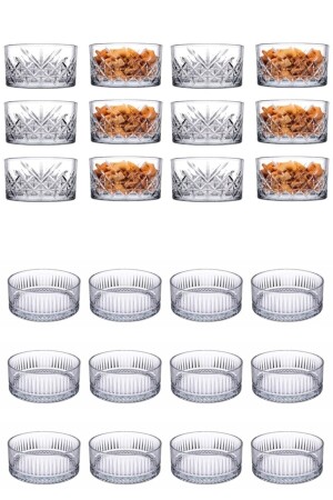 Elysıa Çerezlik Kase Seti 12li 235 cc Ve 12li Tımeless Kase Seti 235 cc 123TE123 - Paşabahçe