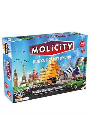 Emlak Ticaret Oyunu Molipoly Molicity Monopoly Monopoli Metropol Mega City Aile Oyunu molipoly01 - 7