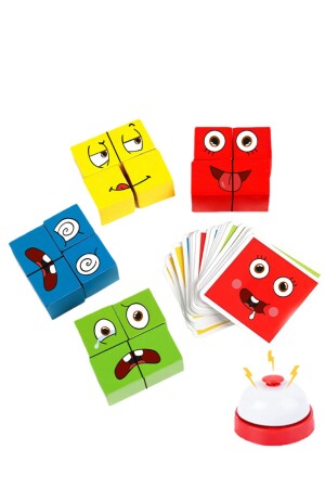 Emoji Puzzle Ile Eğlence | Görsel Hafızayı Test Etmek Için Bir Kutu Oyunu Oyuncağı edoyrubik20200 - 2