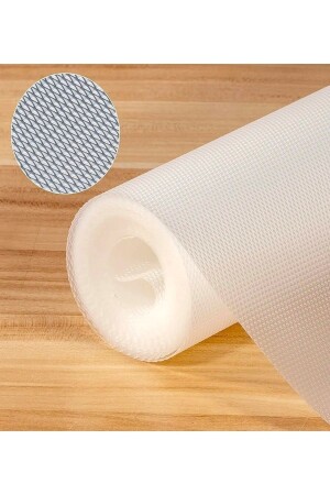 En 45 Cm - Boy 5 M. Şeffaf Kaydırmaz Raf Dolap Çekmece Buzdolabı Buz Dolabı Içi Örtüsü Eva Kaymaz - Smyak