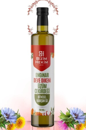 Enginar Ekstraktı 250 Ml. Enginar Deve Dikeni Hindiba Sıvı Ekstresi Thistle Extract - Bizimhekim