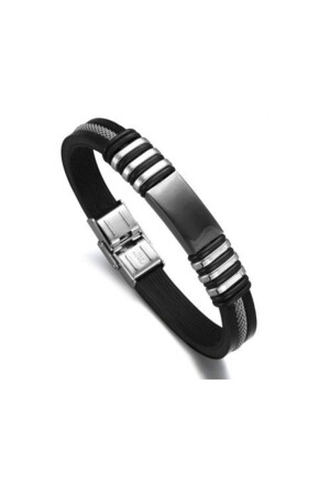 Erkek Siyah Ipc Kaplama Kaçuk Çelik Bileklik Cy86 ehy-cy86 - Chavin