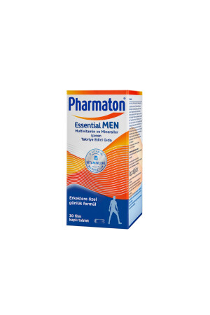 Essential Men 30 Tablet - Magnezyum, Vitamin B, Vitamin D, Multivitamin ve Mineraller 21312111 - 1