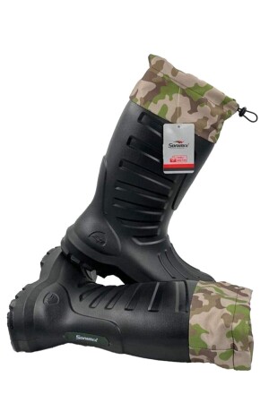 Eva Termal Çizme Haki -30 Derece Soğuğa Dayanıklı - Sonimix