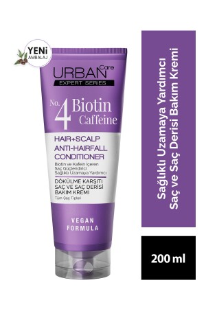 Expert Biotin und Koffein Anti-Haarausfall-Conditioner-200ml-vegan-healthy Fördert das Wachstum - Urban Care