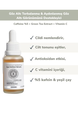 - Eye Contour Serum -premium Göz Çevresi Serumu Caffeine %5 Green Tea Extract Vit C Premium eye - 2
