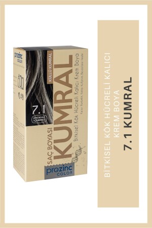 Farbe 7. 1 Auburn – ammoniakfreie, pflanzliche, permanente Haarfarbe - Prozinc