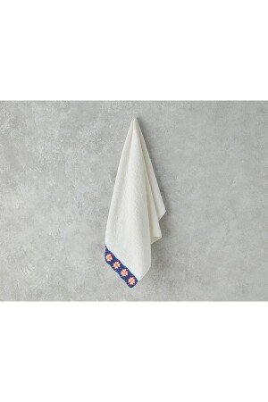 Farbiges Craft-Gesichtshandtuch aus Baumwolle Ecru - English Home