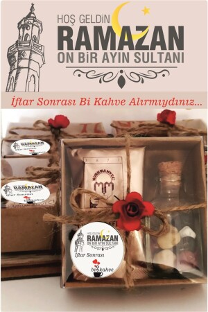 FARKLI AVM Ramazan- Üç Aylar Hediyesi- Çikolata Ve Türk Kahvesi İftar Sonrası Bi Kahve (50 ADET) - 1