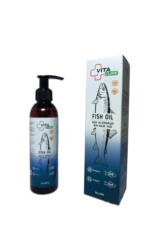 Fish Oil 200ml - Kedi ve Köpek - Omega 3 ve 6 İçeren, Deri, Tüy ve Kalp Sağlığına Destek Balık Yağı 8684201365032 - 2