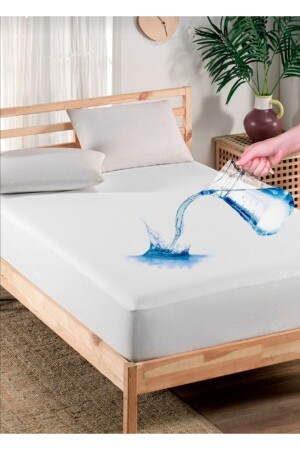 Fithed Yatak Alezi Yatağı Saran Tasarım Çift Kişilik Su Sıvı Geçirmez - Alez Dünyası