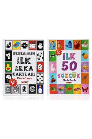 Flash Cards Ilk 50 Sözcük Bebeğimin Ilk Zeka Kartları 93509 - 1