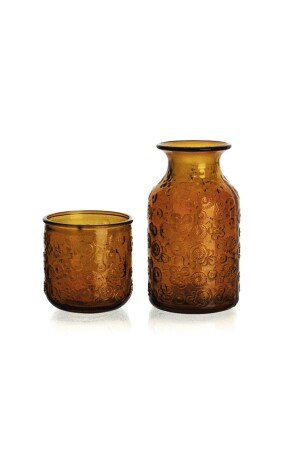 Flora Bardaklı Turuncu Sürahi 58BRD007180 - san miguel