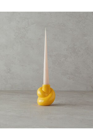 Florence Stoneware Şamdan Sarı - English Home