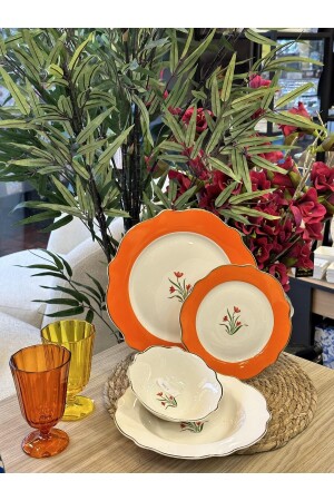 Flower Colours 24 Prç Yemek Takımı SMC001 24 PRÇ YEMEK TAKIMI - ROY KING