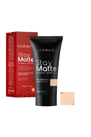 Fondöten - Stay Matte Foundation Neutral 03 30 Ml (wınter Edıtıon) - Farmasi