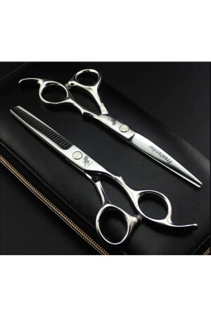 Freelander 4-teiliges 6-Zoll-17-cm-Länge-Profi-Friseurscheren-Set mit spezieller Ledertasche - Valkyrie
