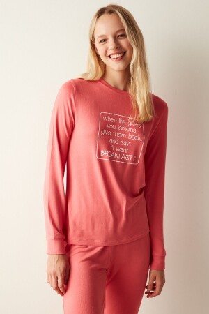 Frühstücks-Thermo-T-Shirt-Pyjama-Oberteil - Penti