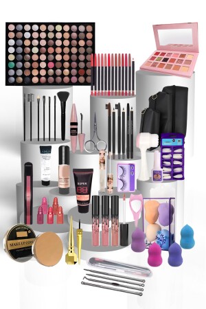 Gelin Çeyiz Makyaj Seti 62 Parça Buğday Ten GÇMS62BT - Makeuptime