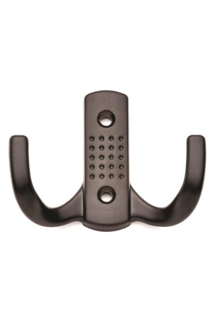 Gepunkteter Metall-Kleiderbügel, stilvoller Garderoben-Kleiderbügel, Schrank-Möbel-Kleiderbügel, Schwarz (Schrauben im Lieferumfang enthalten) - Akçasan