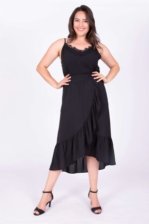 Gerüschter langer Rock - Myline