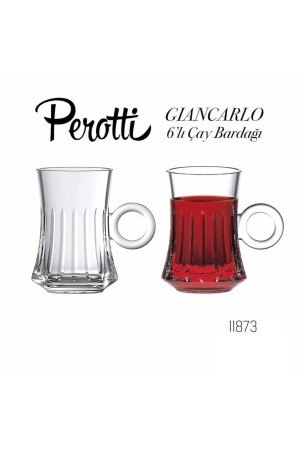 Giancarlo 6 Lı Çay Bardağı 11873 ZÜC11991 - 1