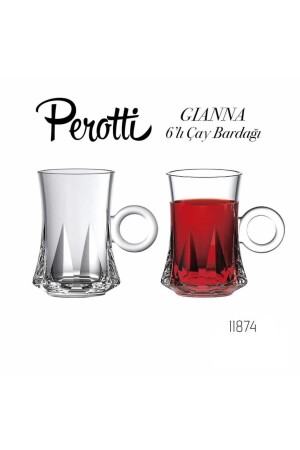 Gianna 6 Lı Çay Bardağı 11874 ZÜC11990 - 1