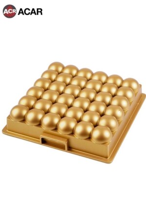 Gold Atom Kek Kalıbı ACR-ATM-GLD - 1