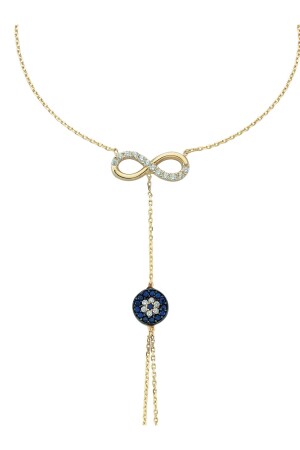 Gold Infinity Shahmeran-Armband für Damen VK0054 - Glorria