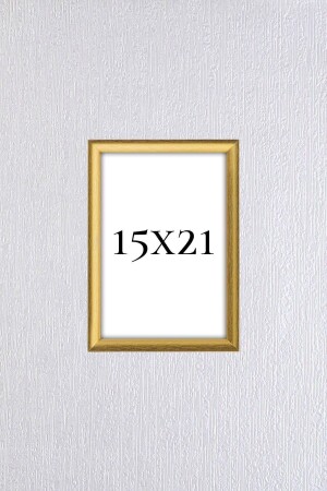 Goldener Fotorahmen (A5) 15x21 - Genel Markalar