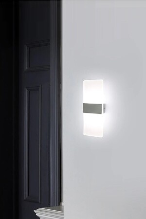 Gomez Modern Ledli Pleksili Beyaz Işık Duvar Aplik GomezAplik - 1