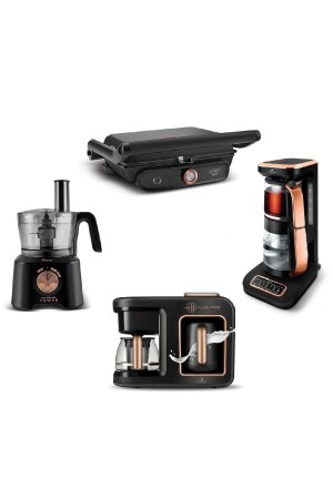 Gourmet-Luxus 2. 0 Electric Marriage Paket Schwarz Kupfer 153. 09. 01. 2031-1 - Karaca