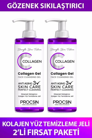 Gözenek Sıkılaştırıcı Kolajen Jel İkili Fırsat Paketi SU.01.90.021.011 - PROCSIN