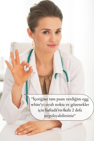 Gözenek Sıkılaştırıcı Yumurta Akı Maskesi - Egg White Pore Mask EG9 - 6