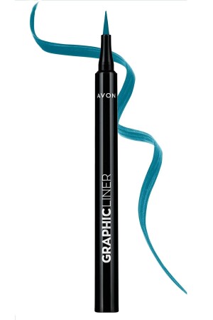 Graphic Liner Keskin Uçlu Likit Eyeliner Blue Waves - Avon