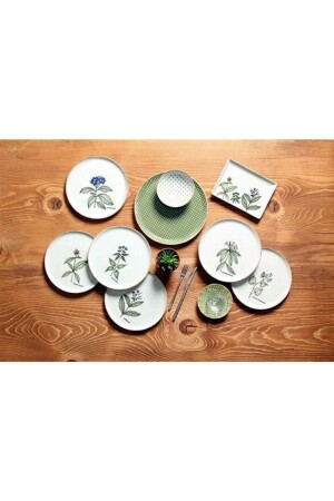 Green Days 30 Parça 6 Kişilik Kahvaltı Takımı - Porland