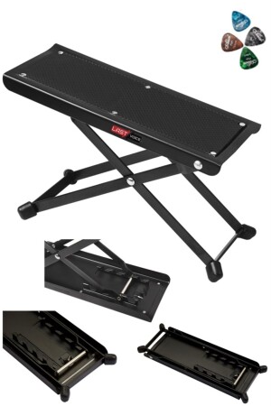Gs-03 Gitarrenständer, Fußständer, 5 Ebenen, Plektrum, Geschenk (solide Metallfüße), 22475 - Lastvoice