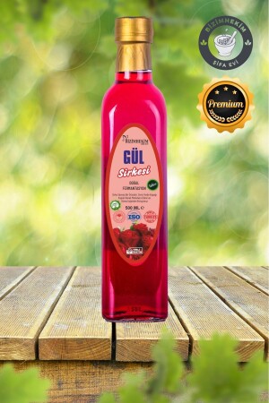 Gül Sirkesi %100 Doğal Fermantasyon Rose Vinegar 500 ml TYCTSOF9NN171522215376909 - Bizimhekim