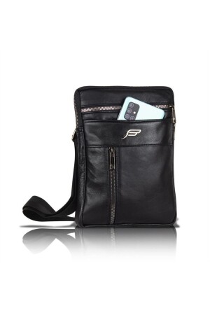 Hakiki Deri Çapraz Postacı Çanta Unisex (25X18X3CM) - Fubileather