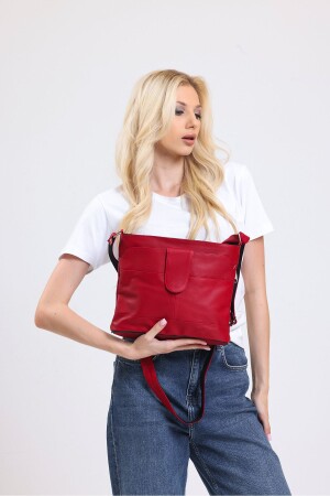 Hakiki Deri Crossbody Postacı Çanta ÖZCMODEL - fubileather
