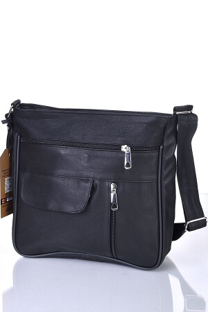 Hakiki Deri Günlük Çok Gözlü Askılı Omuz Çantası falko - fubileather