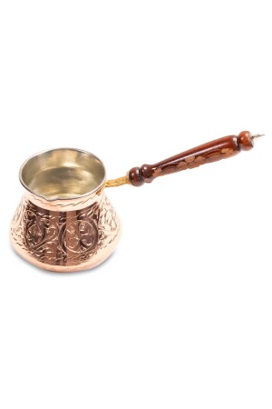 Handgefertigte Kaffeekanne aus rotem Kupfer für 4 Personen HNDYGOBKCV08 - Handygoo