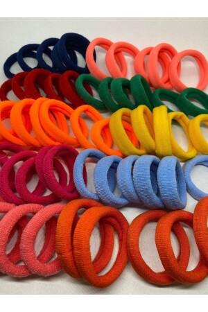 Handtuchschnalle, 100 Stück, gemischte Farben - Emma Ties