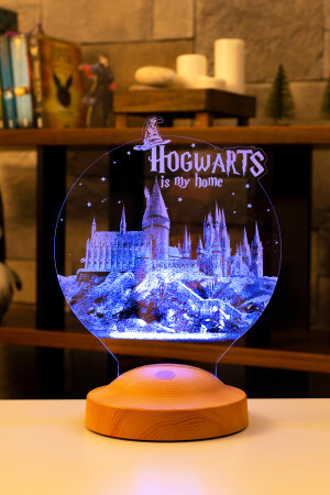 Harry Potter Hogwarts Gece Lambası SL_B1308 - 6
