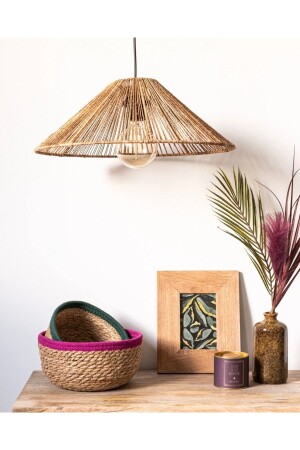 Kağıt Ip Iskandinav Şapka Bohem Rustik Avize Nyşpk0011 - NYLife