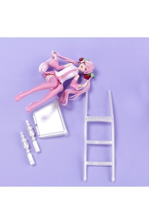 Hatsune miku kawaiii Sakura kız sandalyede oturan figür Modeli 15 cm 4512485145miku - 5