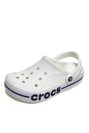 Hausschuhe Bayaband Cloc Weiß-Marine 205089-126 059002220508_BYZ - Crocs